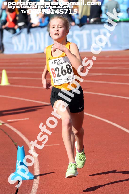 Womens under-17s  Northern 3 Stage Road Relay, SportsCity, Manchester. Photo: David T. Hewitson/Sports for All Pics